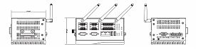 Встраиваемый компьютер на DIN-рейку rBOX510-6COM-FL-DC