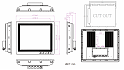 Панельный компьютер R19IB3S-67FTP-8-128-W10