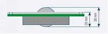 Трекбол промышленный TKH-TB38b-FP-USB (KH02004)