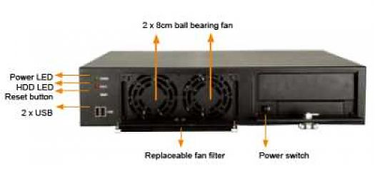 Корпус RACK-220GWATX/A130A-SEA