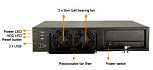 Корпус RACK-220GWATX/A130A-SEA