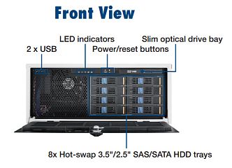 Корпус  HPC-7484-12ZX