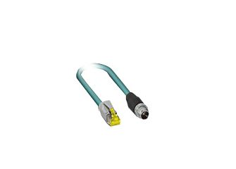 Кабель CBL-M12XMM8PRJ45-BK-100-IP67