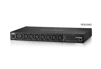 Устройство распределения электропитания PE8208G 16A 8-Outlet 1U Outlet-Metered & Switched eco PDU