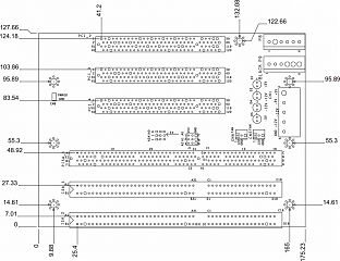 Промышленная кроссплата IP-6S