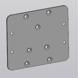 Универсальное крепление под камеры размером 29х29х30 и 29х44х58