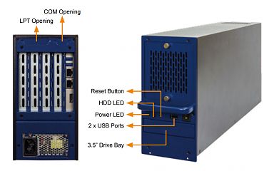 Корпус RACK-500AI/FSP350