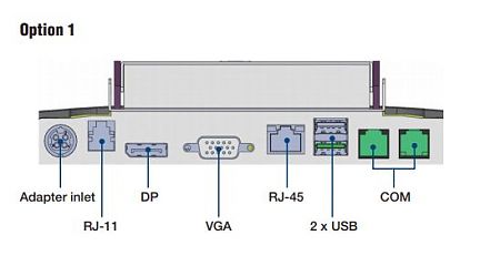 Панельный компьютер UPOS-211FP-BST40