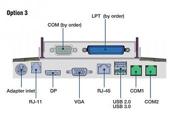 Панельный компьютер UPOS-211FP-BST40