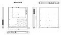 Промышленный компьютерный корпус AX61135TM-RC