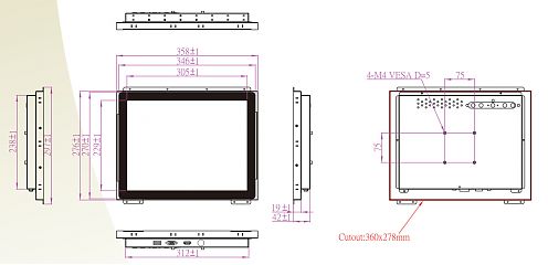 Монитор  R15L100-POC3