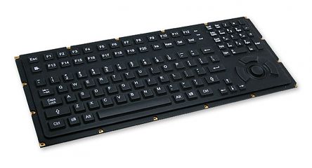 Встраиваемая промышленная клавиатура KG113-MB-RB-P