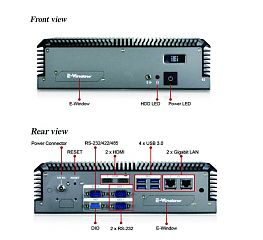 Компактный встраиваемый компьютер ECN-360A-ULT3-C/4G