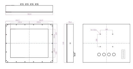 Промышленный монитор R15L600-67C3ST/PAT/R