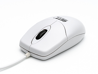 Мышь промышленная оптическая TKH-MOUSE-GCQ-IP68-AM-SCROLLWHEEL-WHITE-USB (KH25205)