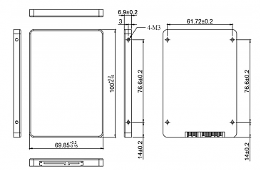 Накопитель CIS-2SM350TJC016GW