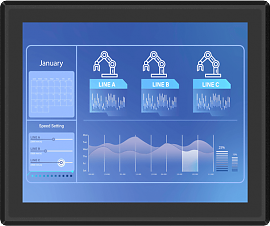 FRONT Panel I528 17"/J6412/8GB/256GB/NoOS