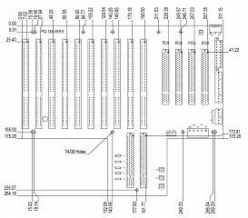 Промышленная кроссплата PCI-14S
