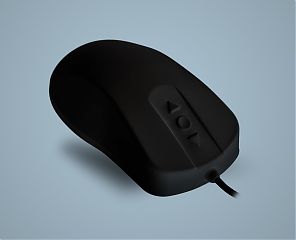 Мышь оптическая защищённая AK-PMH12OB-US-B