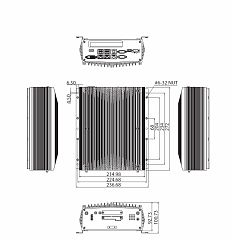 Многослотовый встраиваемый компьютер NISE3800E-H110