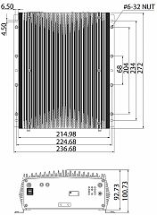 Многослотовый встраиваемый компьютер NISE3800E-H110