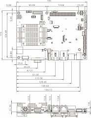 Одноплатный компьютер NANO-BT-i1-N28071