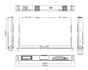 Стоечный компьютер NA363R-R6GI-C3758-US w/1 LBP