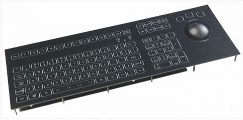 Клавиатура для морского применения KSMX106F2016USB-W-MC1