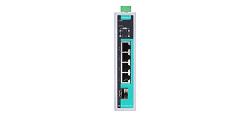 Коммутатор EDS-G205A-4PoE-1GSFP
