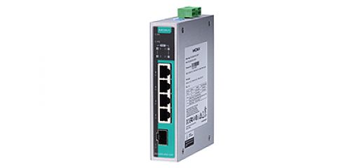 Коммутатор EDS-G205A-4PoE-1GSFP-T