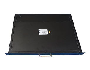 Промышленная клавиатура K-TEK-1U-KB-TP-PL-B-US/RU-USB
