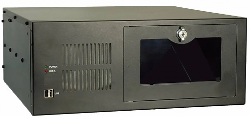 Корпус RACK-360GBATX/300W-R30 (черный)