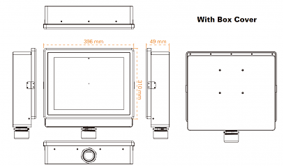 Панельный компьютер R15IB3S-65EX-8GB-128GB SSD-W10