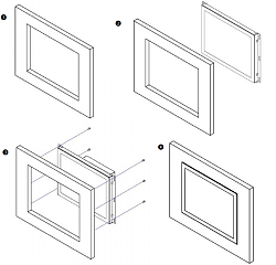 Панельный компьютер R15IB3S-POC3