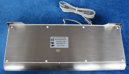 Антивандальная клавиатура K-TEK-A343TP-MDT-DWP-US/RU-USB