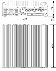Компактный встраиваемый компьютер Nuvo-7006LP-PoE