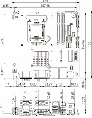 Промышленная плата KINO-DH810-ECO