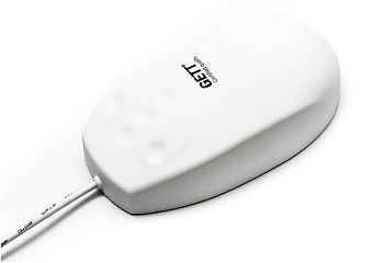 Мышь промышленная для применения в медицине TKH-MOUSE-GCQ-MED-AM-SCROLL-LASER-IP68-WHITE-USB (KH24207)
