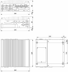Компактный встраиваемый компьютер Nuvo-7006E