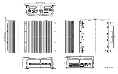 Компактный встраиваемый компьютер DS-1200