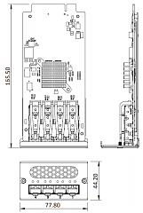 Сетевая плата PulM-10G4SF-XL710
