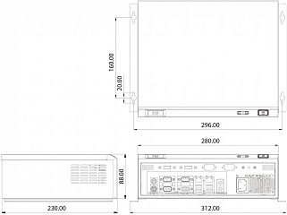 Корпус EBC-3000/ACE-A627A
