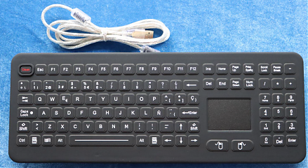 Промышленная клавиатура K-TEK-M399TP-KP-FN-B-US/RU-USB