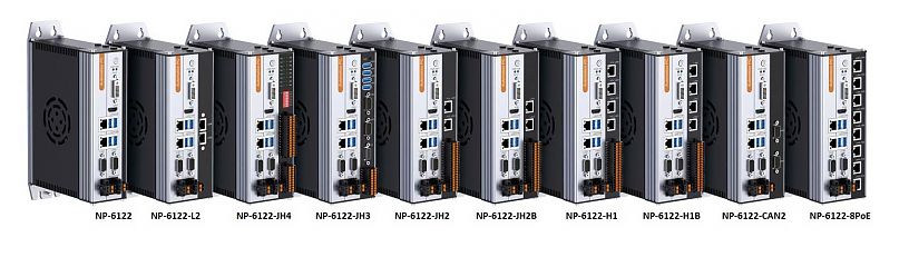 Встраиваемый компьютер на DIN-рейку  NP-6122-JH2-8500-4G-SSD512G