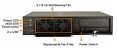 Корпус RACK-220GBPX/300W