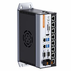 Встраиваемый компьютер на DIN-рейку  NP-6132-8POE-10500-4G-SSD512G