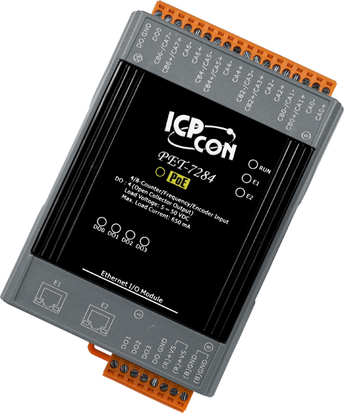 ethernet-счётный модуль PET-7284 со встроенным коммутатором
