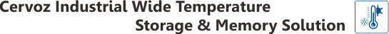 Решения  для хранения данных с широким диапазоном рабочих температур