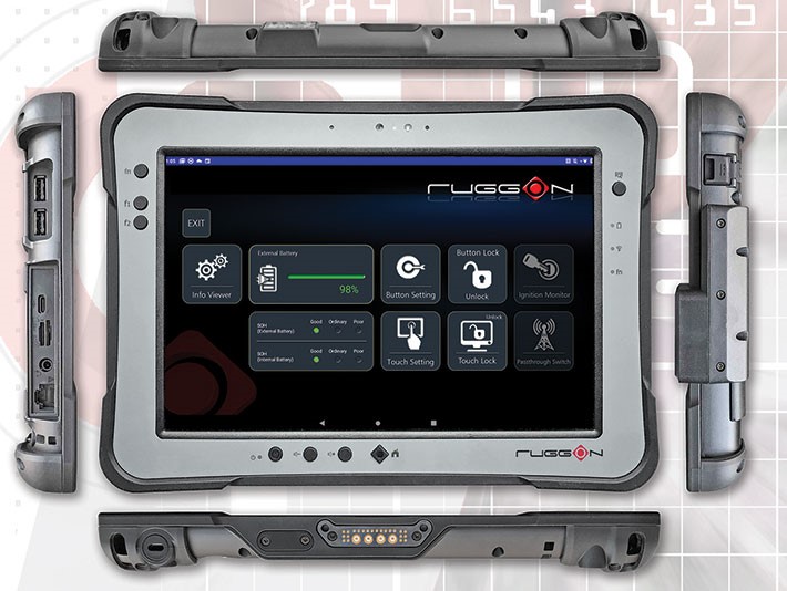 защищённый планшет SOL PA501