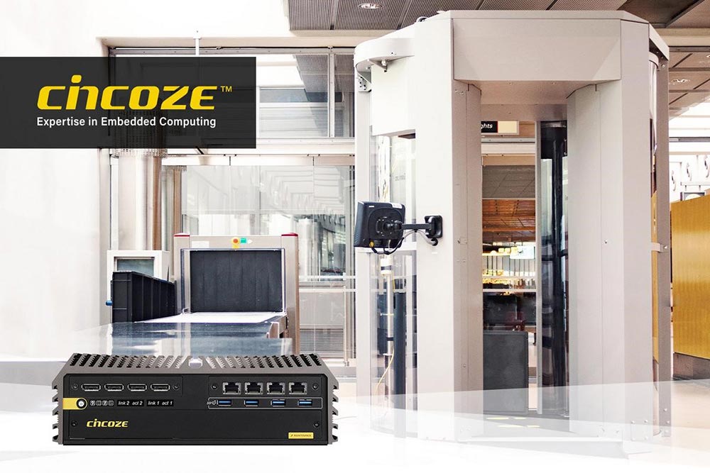 Промышленный компьютер Cincoze GM-1000 со встроенным графическим процессором NVIDIA Quadro T1000 MXM